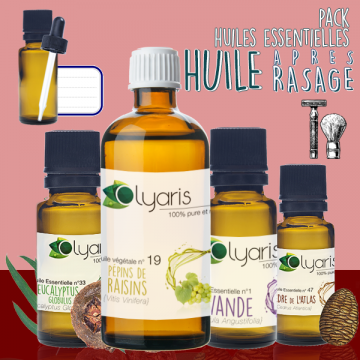 Après-Rasage - Pack aux Huiles Essentielles