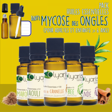 Mycoses des Ongles - Pack d'Huiles Essentielles