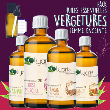 Vergetures Femmes Enceintes - Pack d'Huiles Essentielles