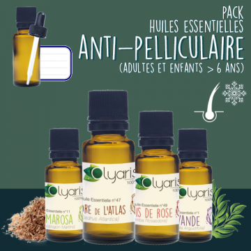 Anti-Pellicules : le Pack d'Huiles Essentielles