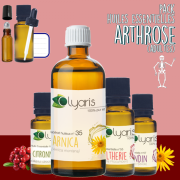 Arthrose : le Pack d'Huiles Essentielle