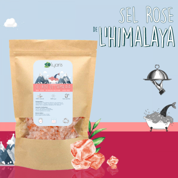 Sel Rose de l'Himalaya