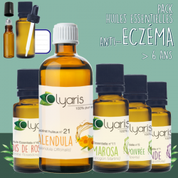 Eczéma - Pack d'Huiles Essentielles