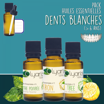 Dents Blanches - Pack d'Huiles Essentielles