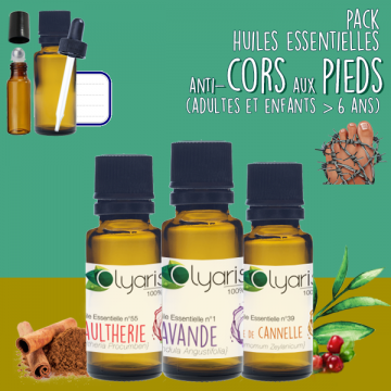 Cors aux Pieds - Pack d'Huiles Essentielles