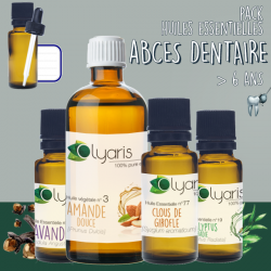 Abcès Dentaire : le Pack d'Huiles Essentielles