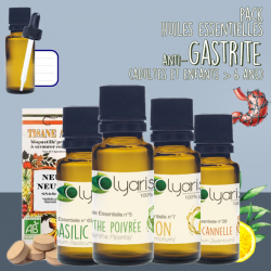 Gastrite : Le Pack d'Huiles Essentielles