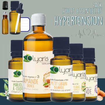 Hypertension : Le Pack d'Huiles Essentielles