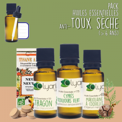 Toux Sèche : Le Pack d'Huiles Essentielles