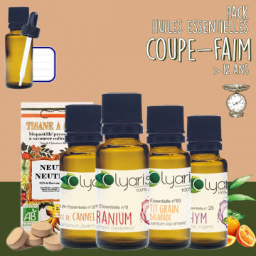 Maigrir & Coupe-Faim : Le Pack d'Huiles Essentielles