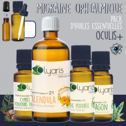 Migraine Ophtalmique - Oculis+ : Le Pack d'Huiles Essentielles