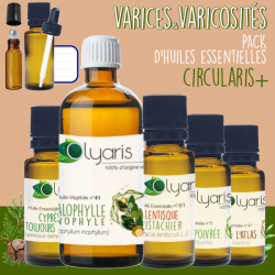Varices - Circularis+ : Le Pack d'Huiles Essentielles
