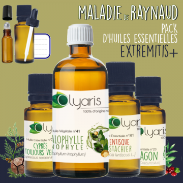 Maladie de Raynaud - Extremitis+ : Le Pack d'Huiles Essentielles