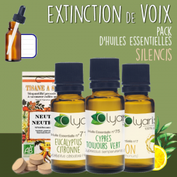 Extinction de Voix - Silencis : Le Pack d'Huiles Essentielles