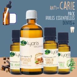 Carie - Dentalis+ : Le Pack d'Huiles Essentielles