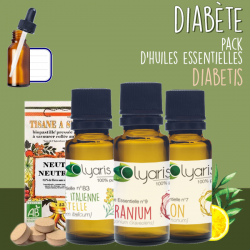 Diabète: Le Pack d'Huiles Essentielles Diabetis