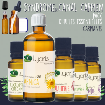 Syndrome du Canal Carpien: Le Pack Carpianis aux Huiles Essentielles