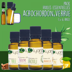 Verrues - Pack d'Huiles Essentielles