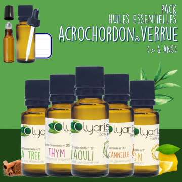 Verrue - Pack d'Huiles Essentielles