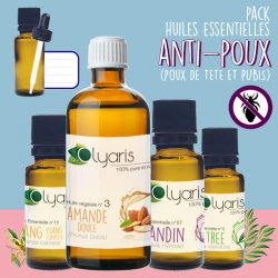 Poux Enfants et Adultes : Kit d'Huiles Essentielles