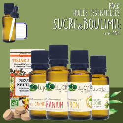 Addiction au Sucre et Boulimie : Le Pack d'Huiles Essentielles