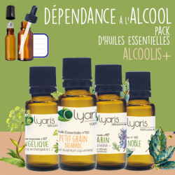 Dépendance à l'Acool: Le Pack d'Huiles Essentielles Alcoolis+